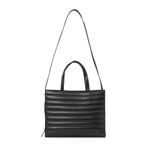 Calvin Klein Line Quilt Medium Tote Taske, Black