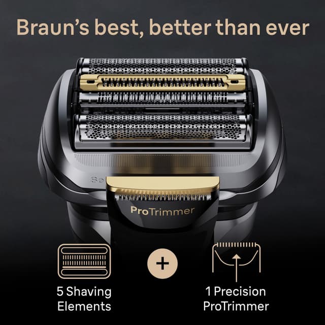 Braun Series 9 PRO+ barbermaskine 9565cc (graphite)