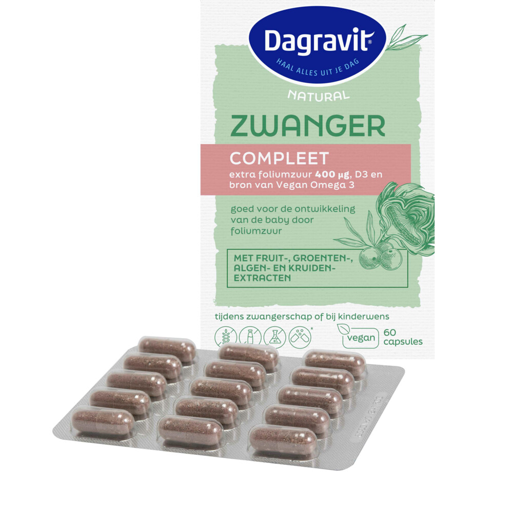 Dagravit Natural Zwanger Compleet60 capsules