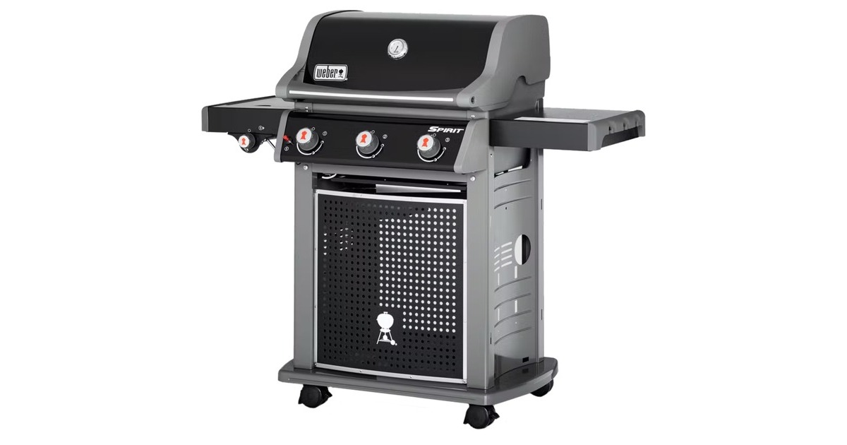 WeberSpirit Classic E-320 gasbarbecue  (Zwart)
