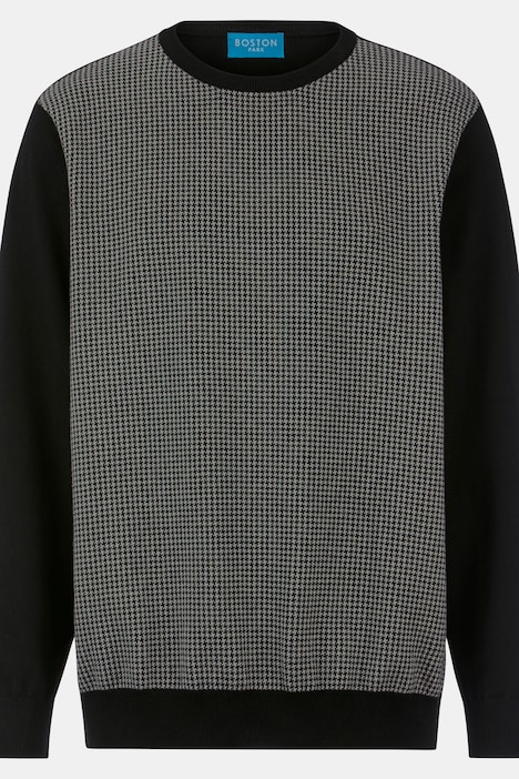 Boston Park Pullover, zweifarbig, Rundhals, bis 72/74