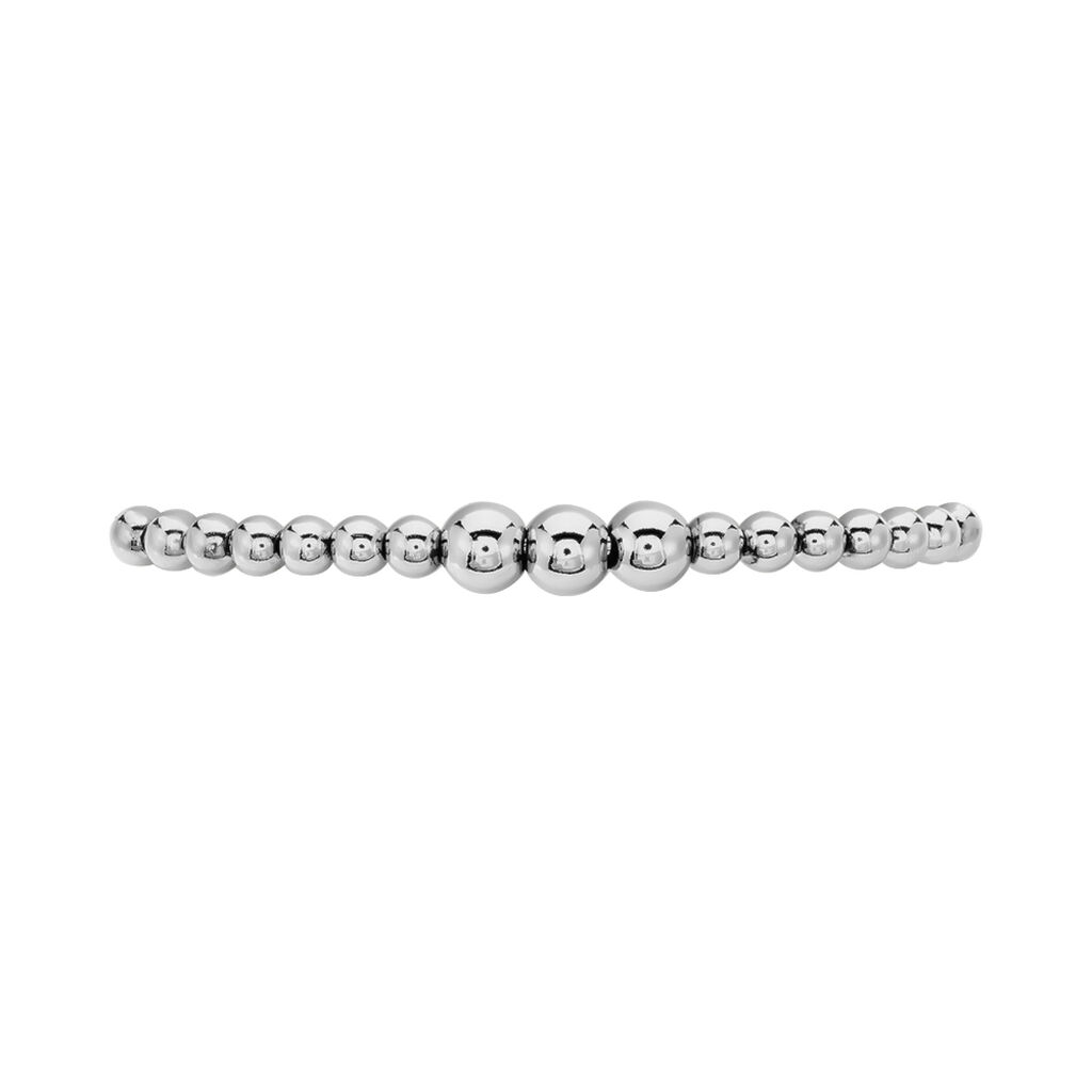Bracelet Jonc Atlantis Argent Blanc