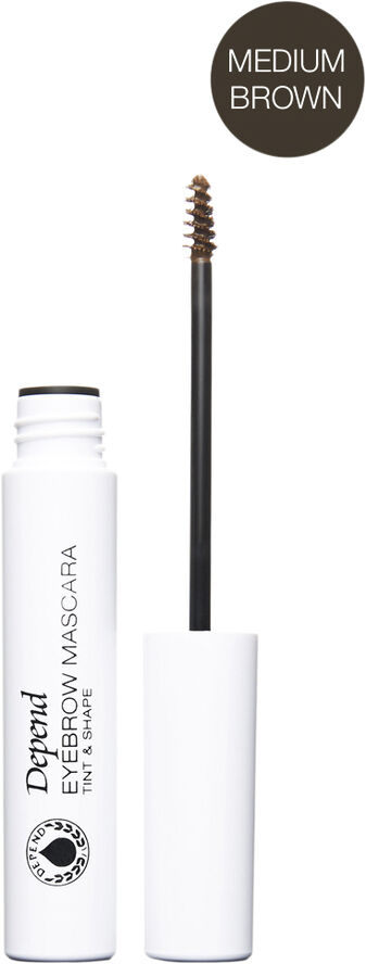 Depend Perfect Eye Eyebrow Mascara Tint & Shape Medium Brown