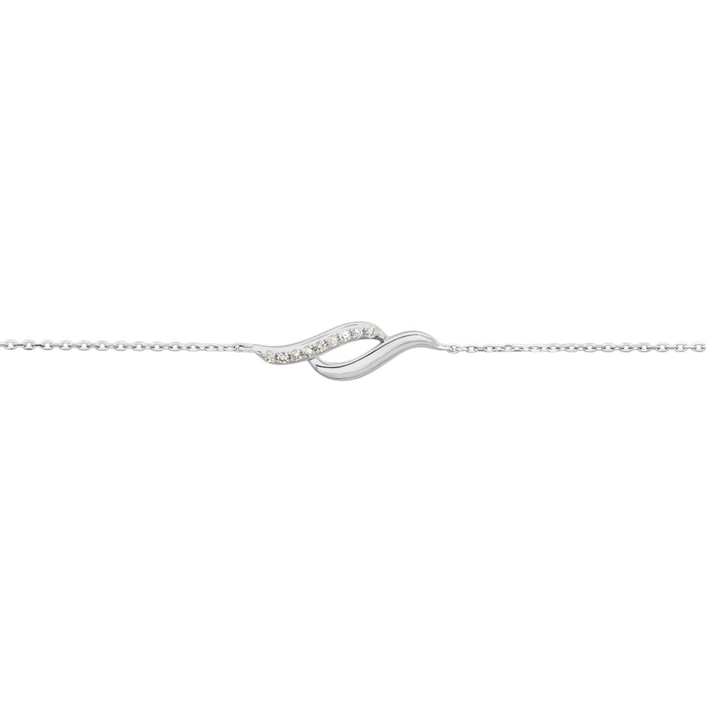 Bracelet Tylane Or Blanc Diamant