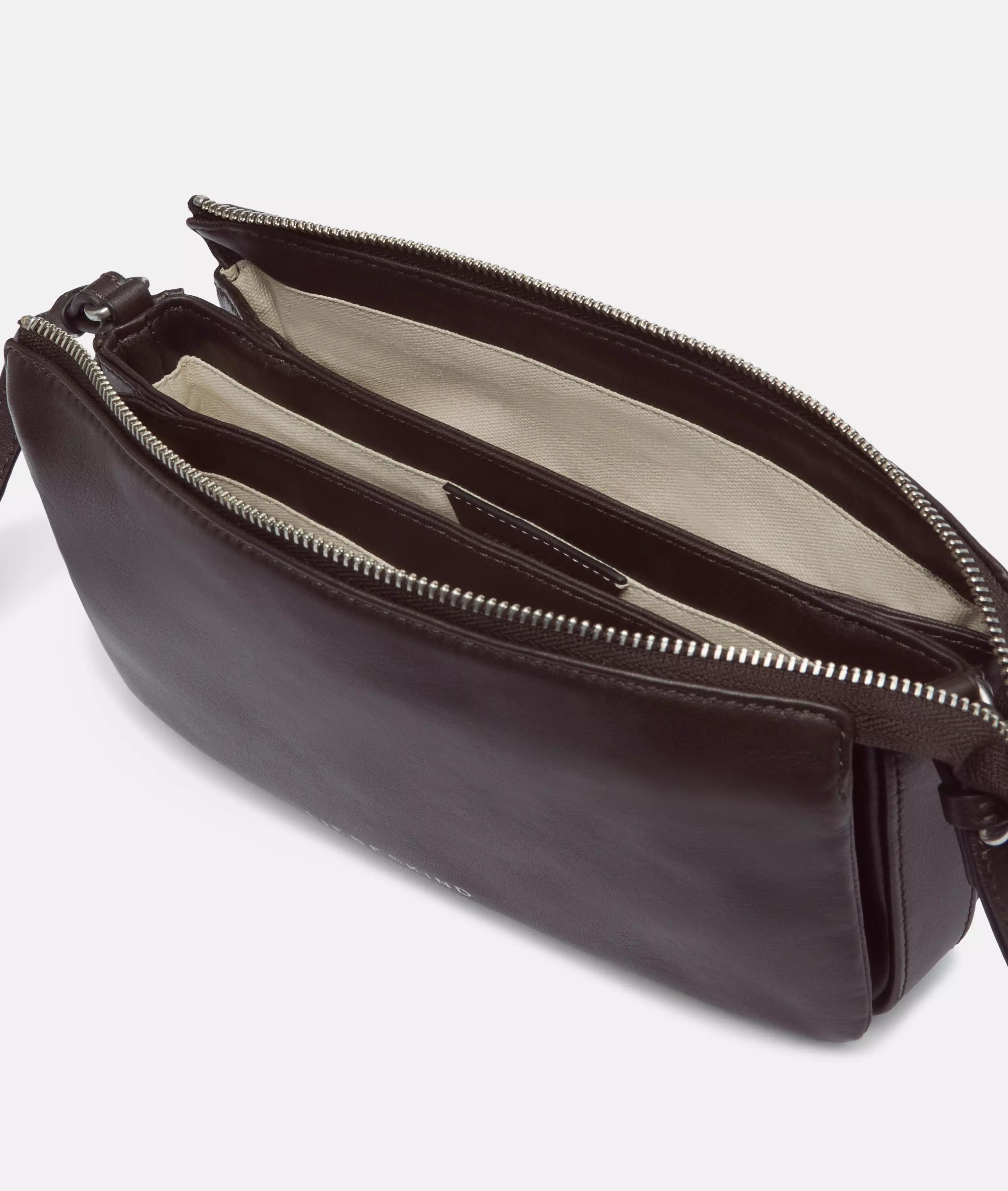 Crossbody Handy shoulder bag made from soft sheepskin