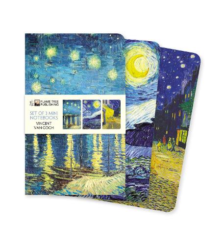 Vincent van Gogh Set of 3 Mini Notebooks - Mini Notebook Collections