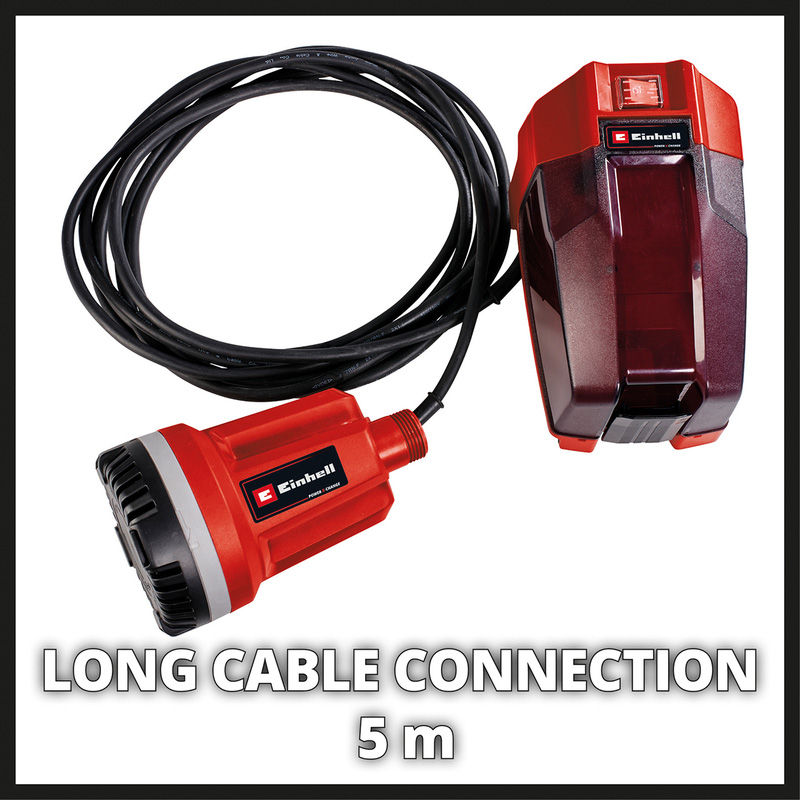 Einhell GE-PP RB Li Solo 2-in-1 accu drukdompel-/regentonpomp (body) 18V Li-ion