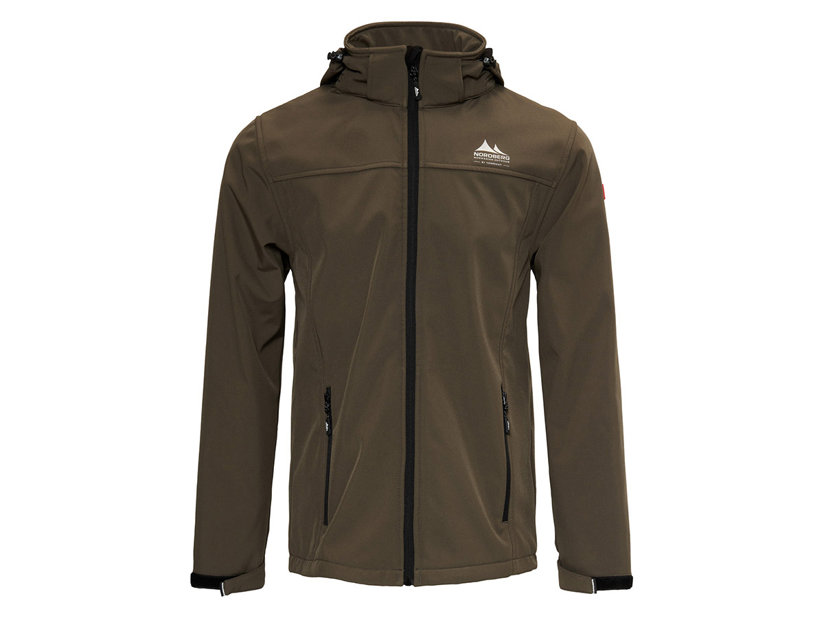 Nordberg Eldgrim Army heren softshell jas