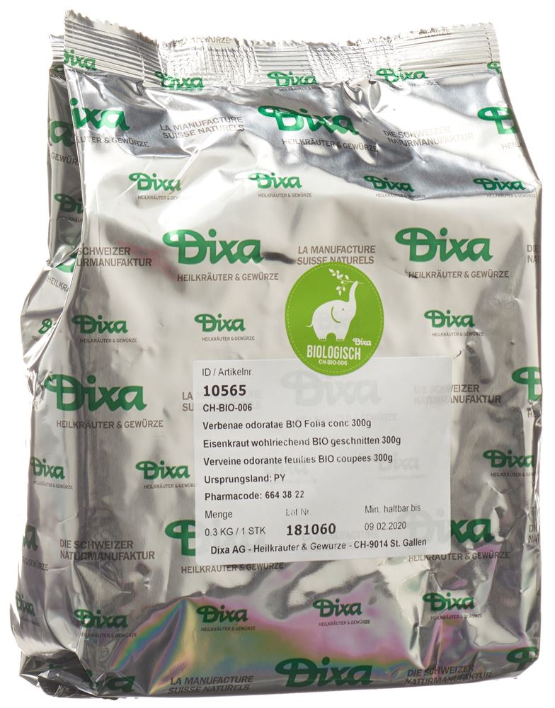 DIXA Eisenkraut wohlriechend BIO geschnitten 300 g