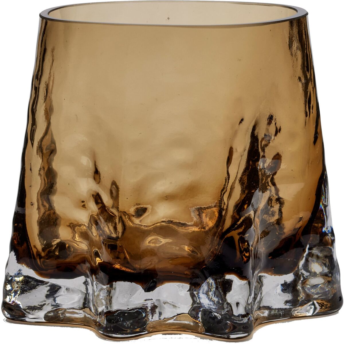 Gry lysholder medium 11 cm, cognac