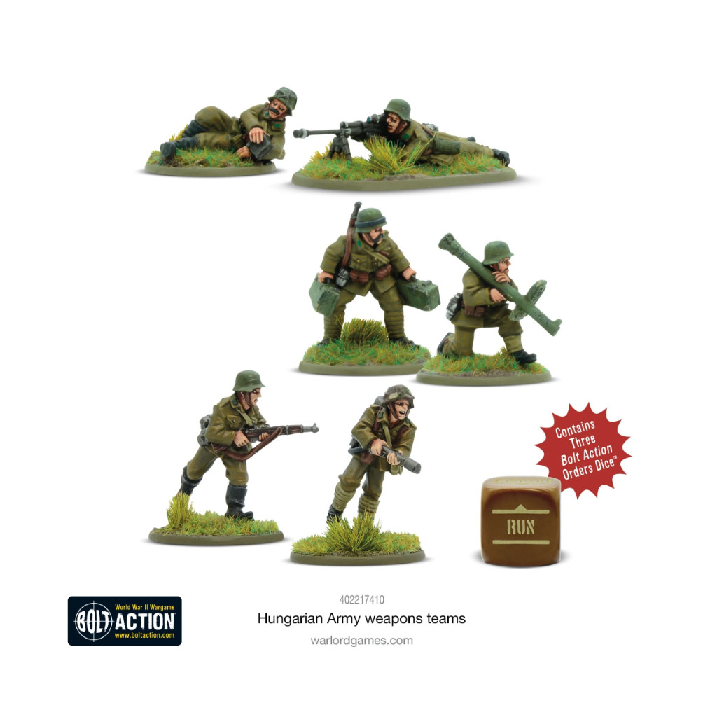 Bolt Action - Hungarian (Winter) Weapons Teams