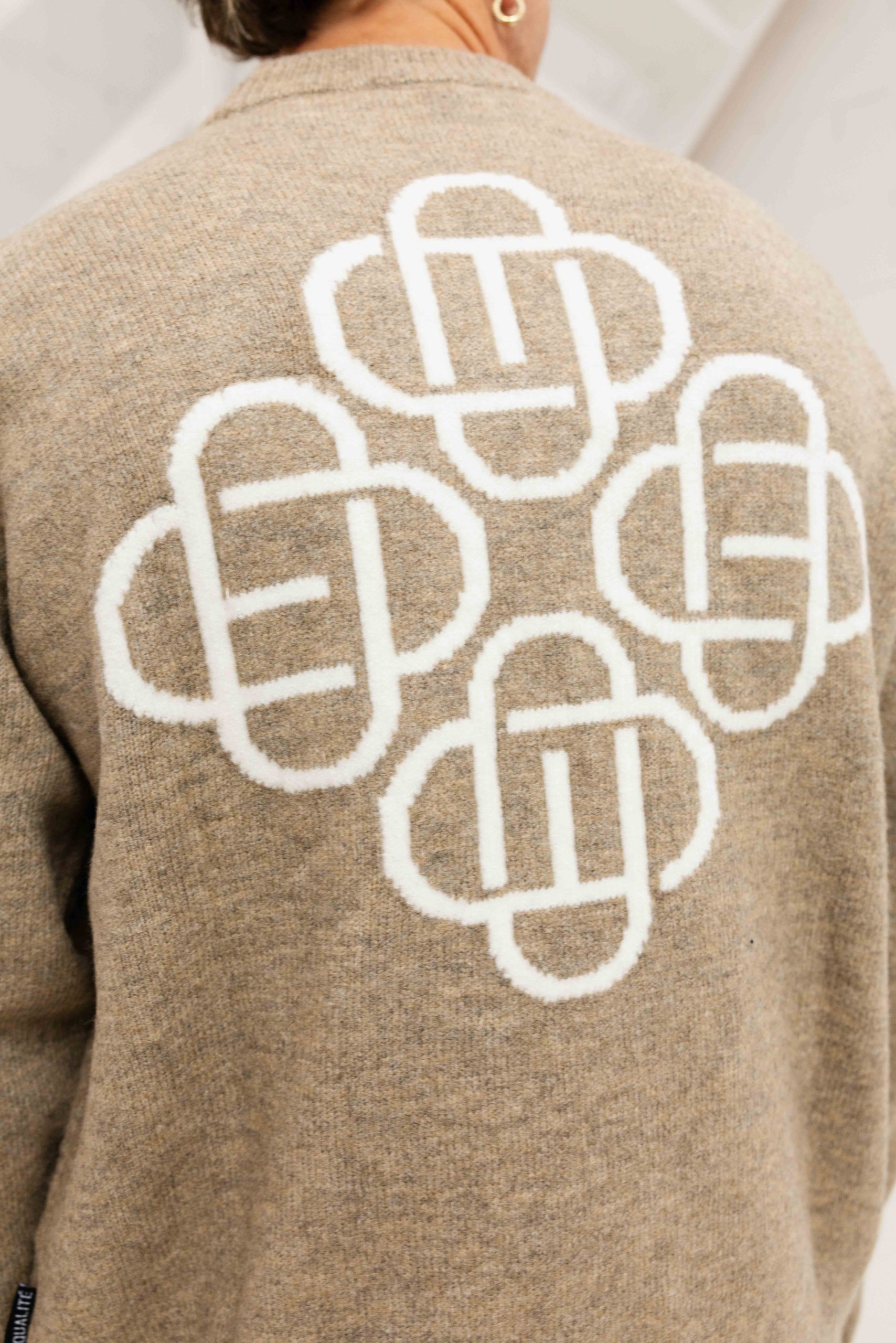 Equalité Fluffy Knit Trainingspak Heren Beige