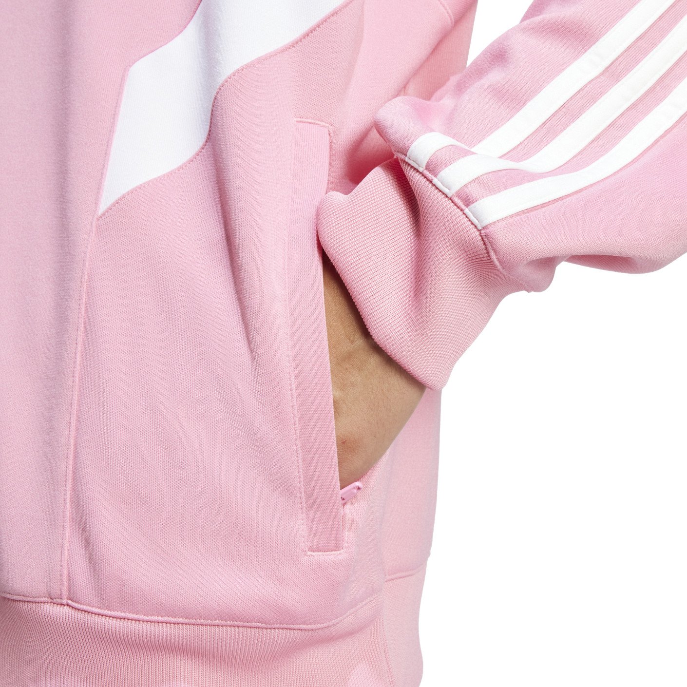 Adidas Inter Miami CF Originals Crew Trainingstrui 1/4-Zip 2025-2026 Roze Wit