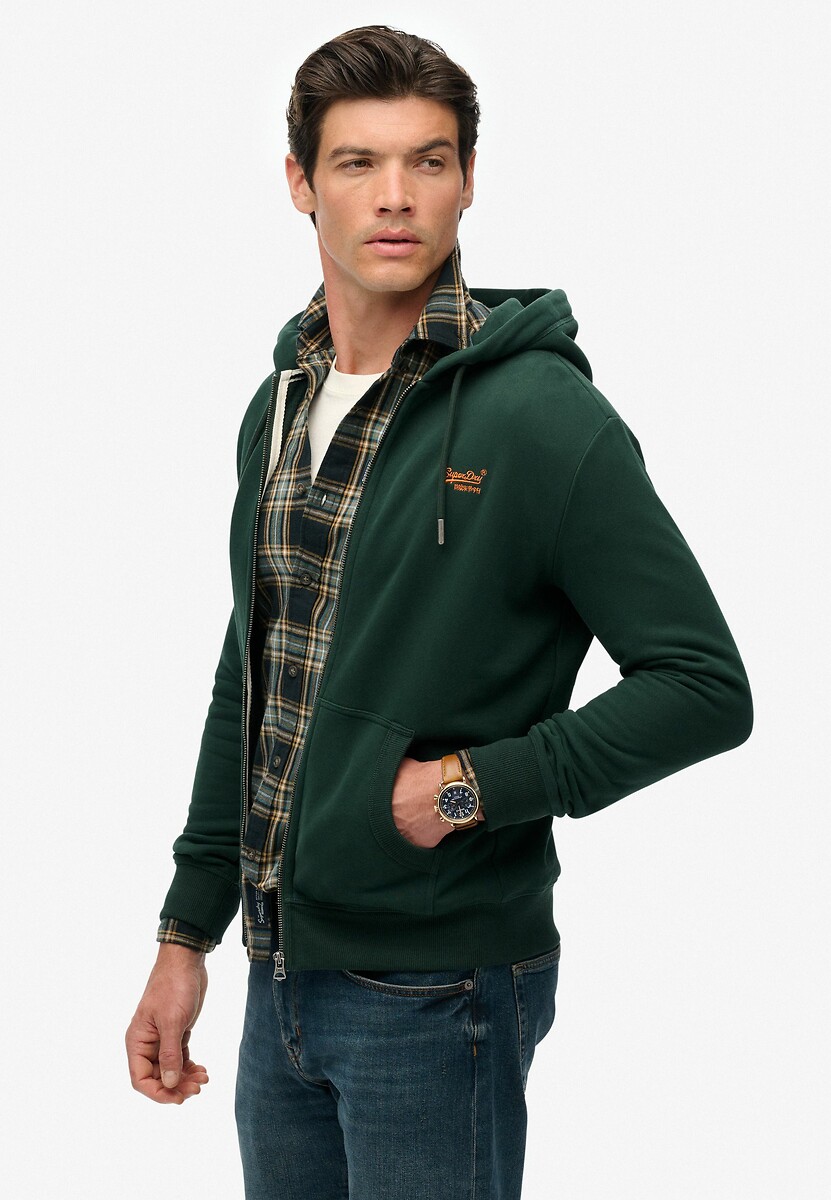 SUPERDRY<br>Moletom com zíper