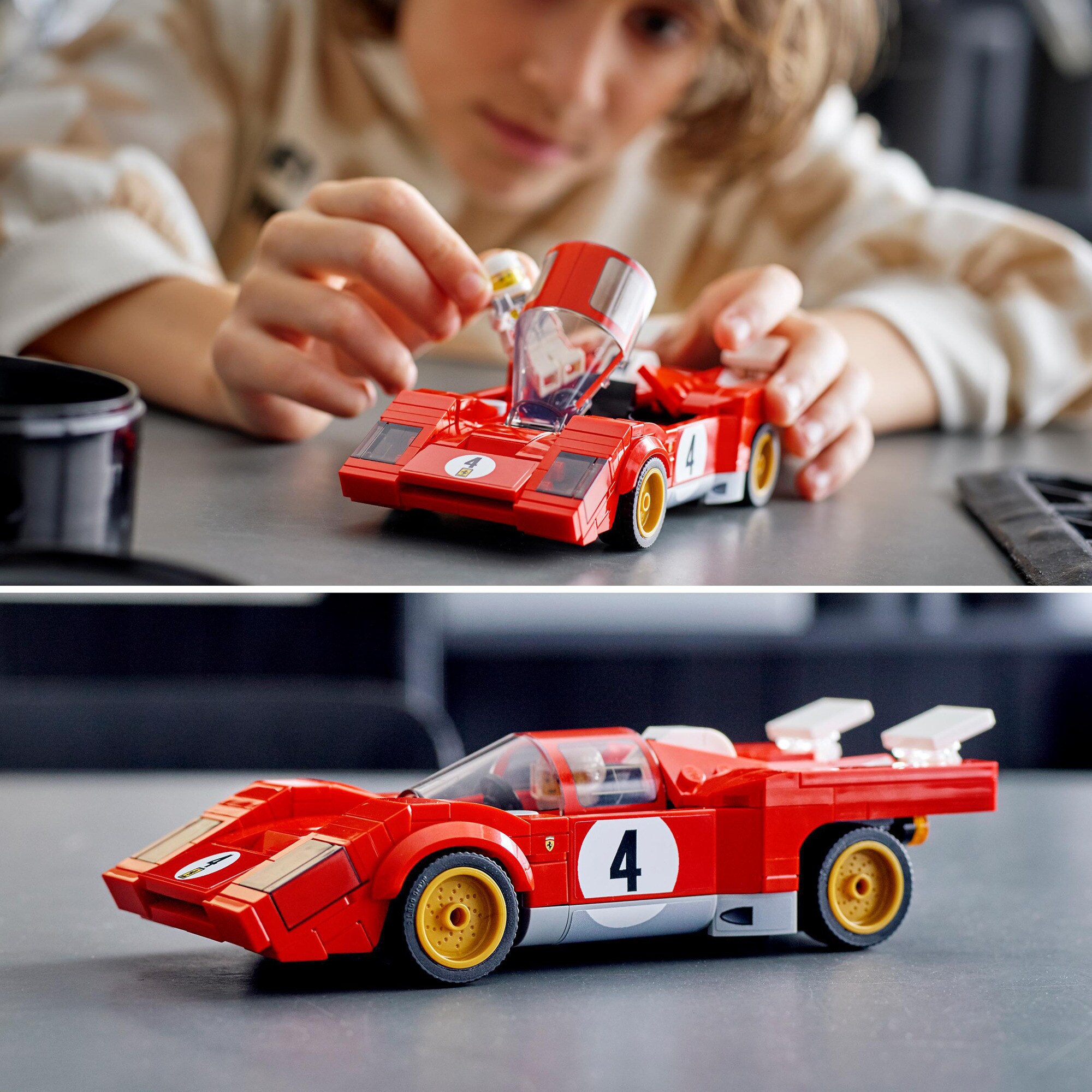 LEGO Konstruktionsspielzeug Speed Champions 1970 Ferrari 512 M