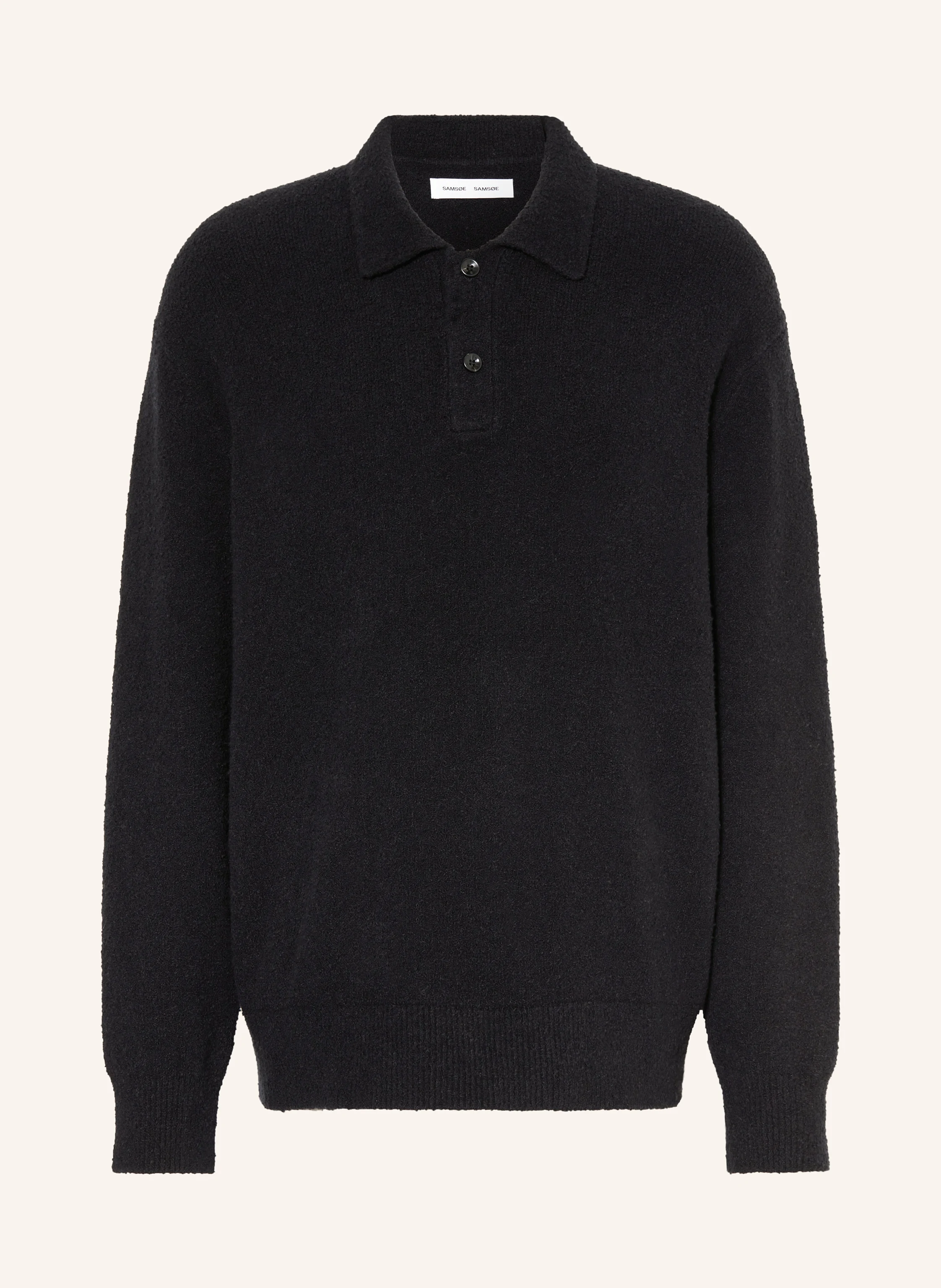 SAMSØE  SAMSØE Strick-Poloshirt SANINO