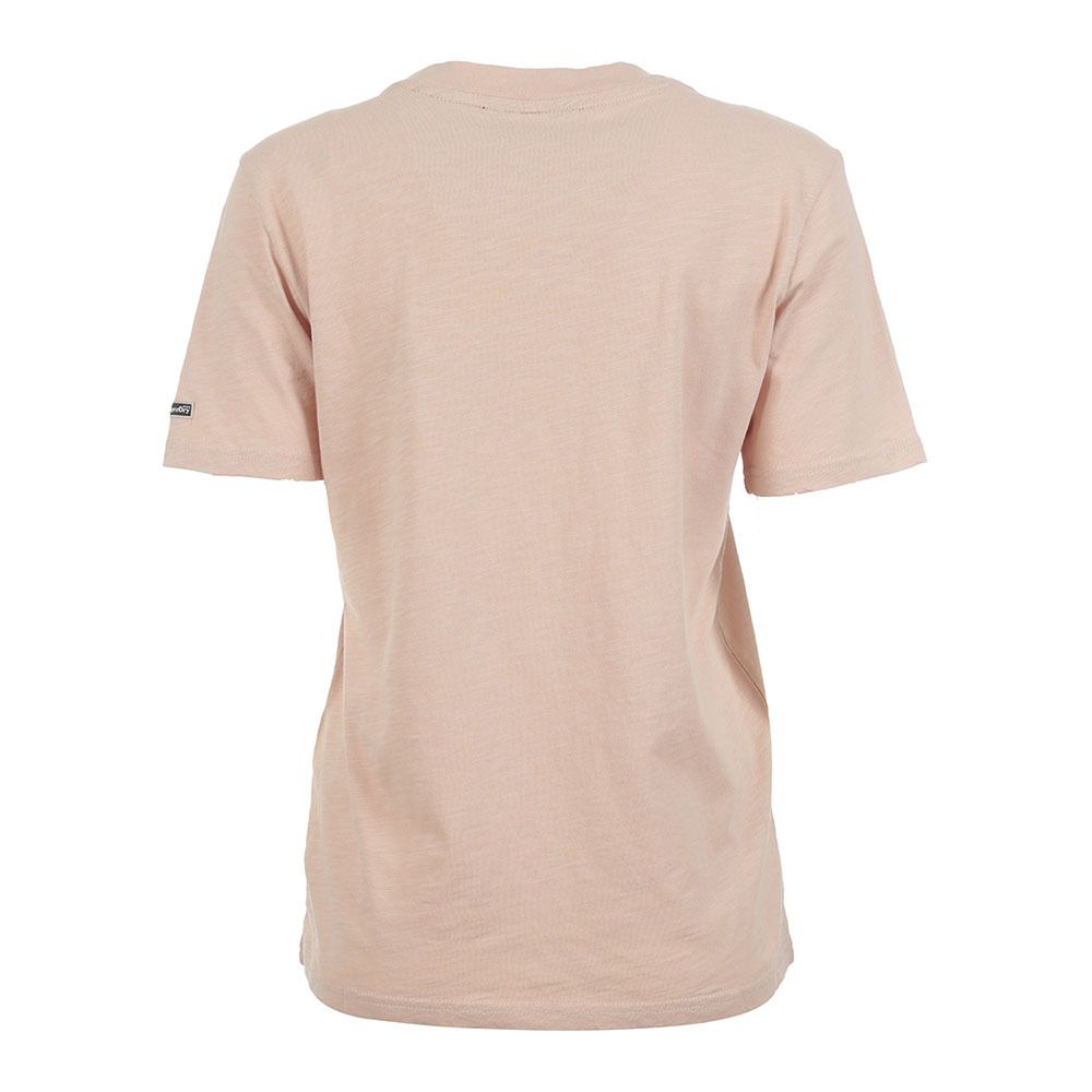 Superdry VINTAGE LOGO BOROUGH - Tee-shirt Femme rose dust