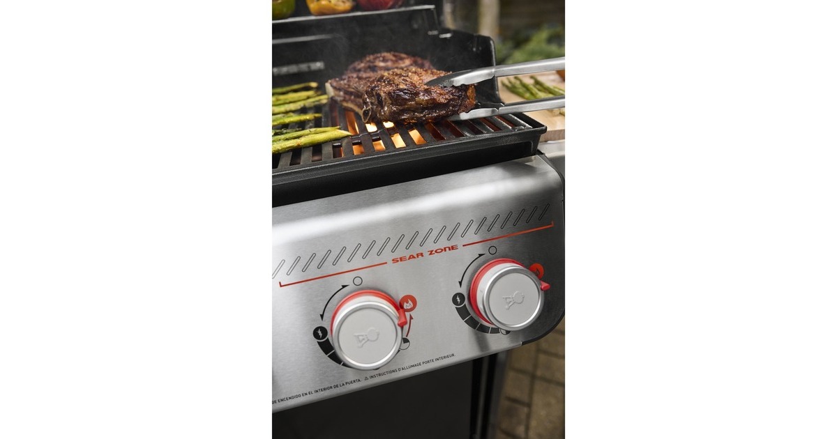 WeberSpirit EP-425 gasbarbecue  (Zwart, 4 branders)
