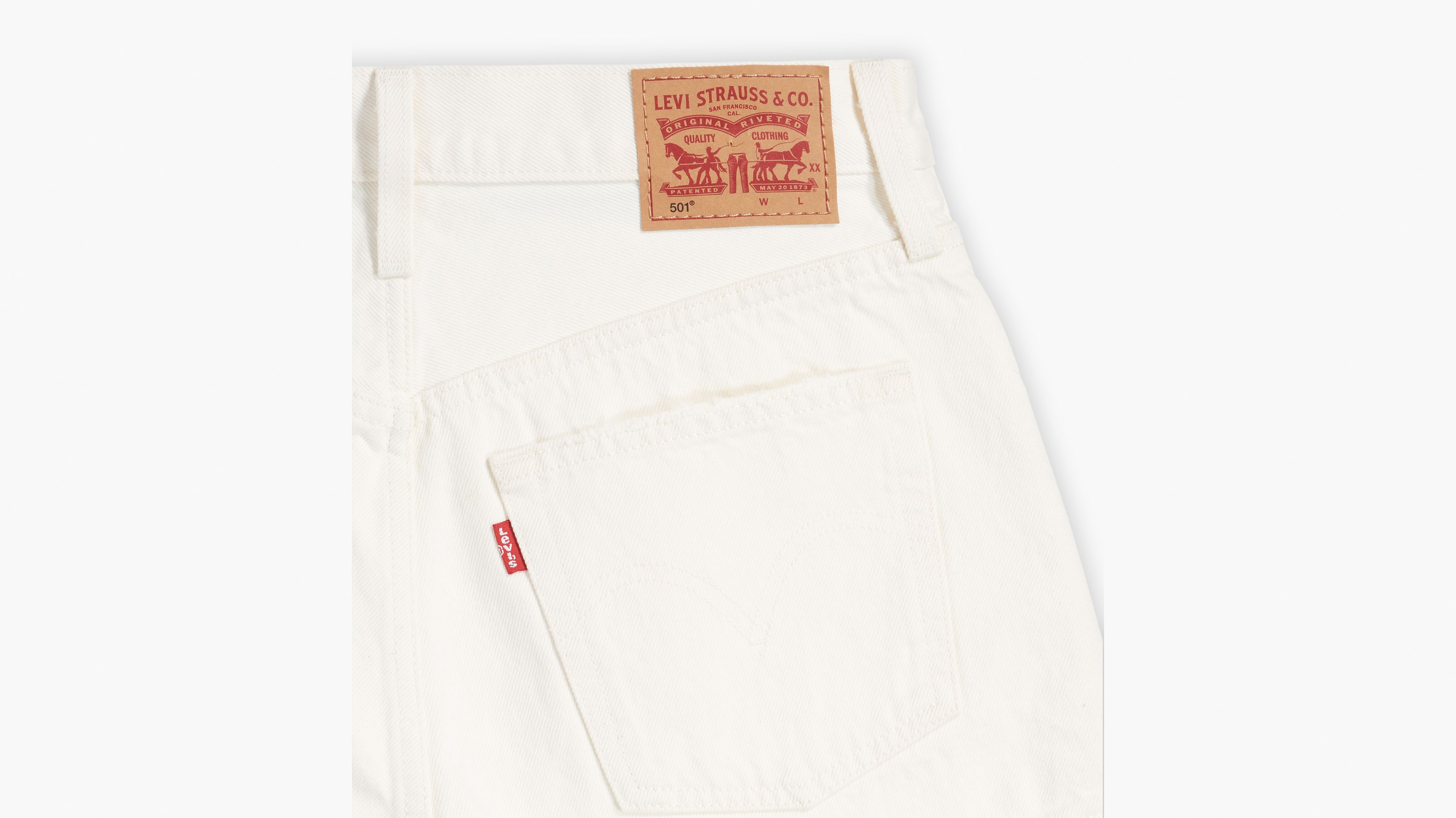 Short 501® Levi's® Original - The Clean Finish - Bleu