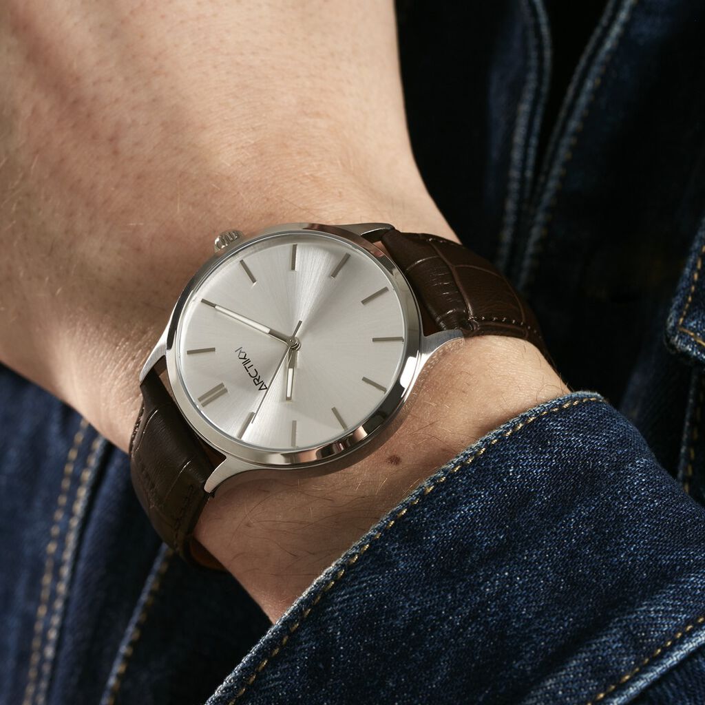 Montre Arctik Micro Argenté