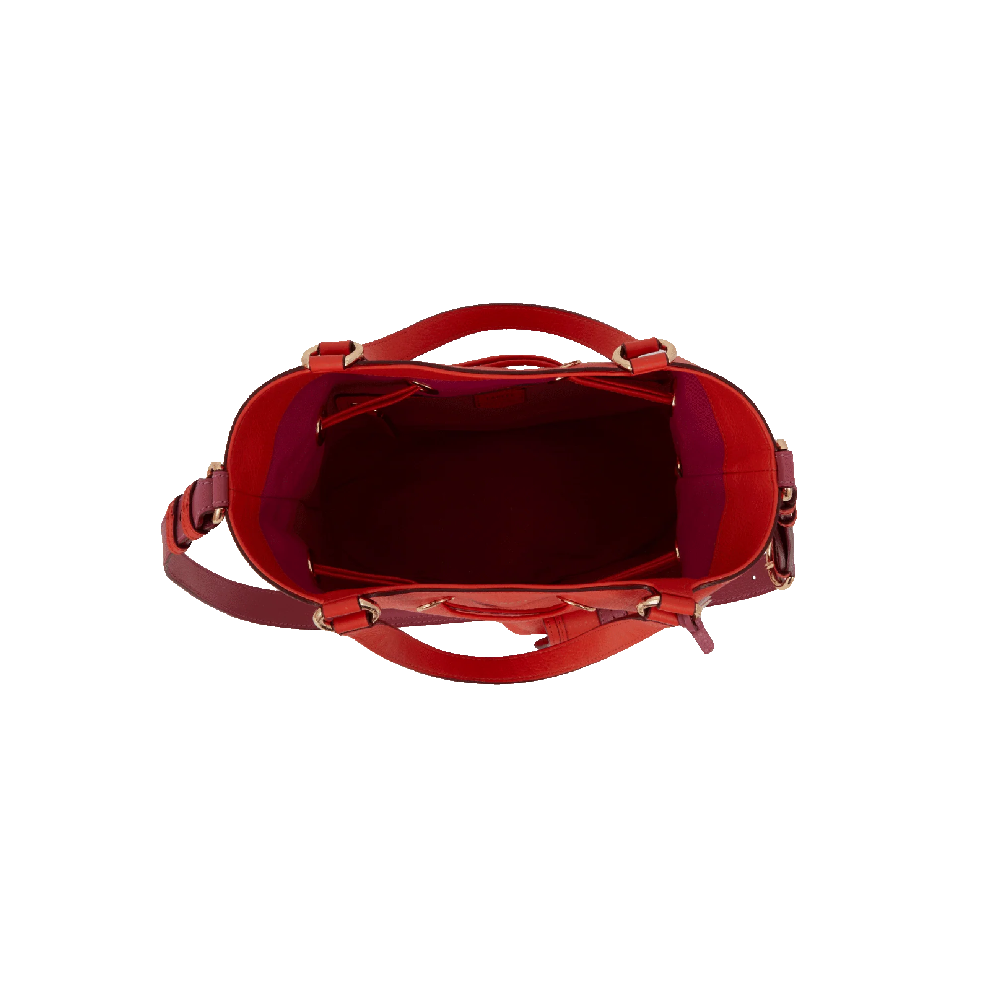 Sac seau S Premier Flirt de Lancel-MULTICO CITROUILLE