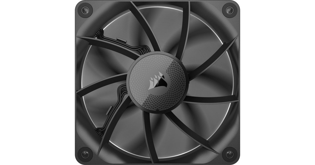CorsairiCUE LINK RX120 Starterskit case fans  (Zwart, 3 stuks, 120 x 120 x 25 mm, PWM)