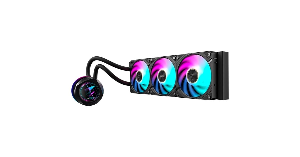 GIGABYTEAORUS WATERFORCE X II 360 waterkoeling  (Zwart)