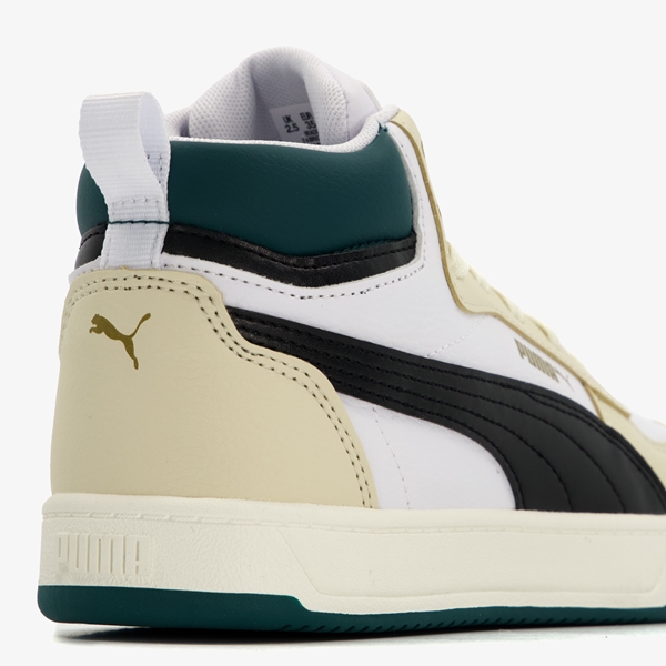 Puma Caven 2.0 jongens sneakers wit/groen