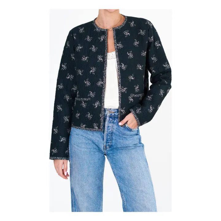 M.A.B.E. Veste Matelassée Vivi | Bleu foncé