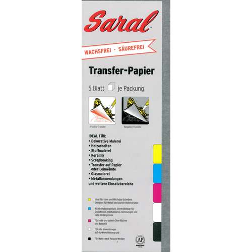 SARAL® Transferpapier-Packungen wachslos