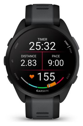 Montre de Sport Garmin Forerunner 165 Noir Gris Slate