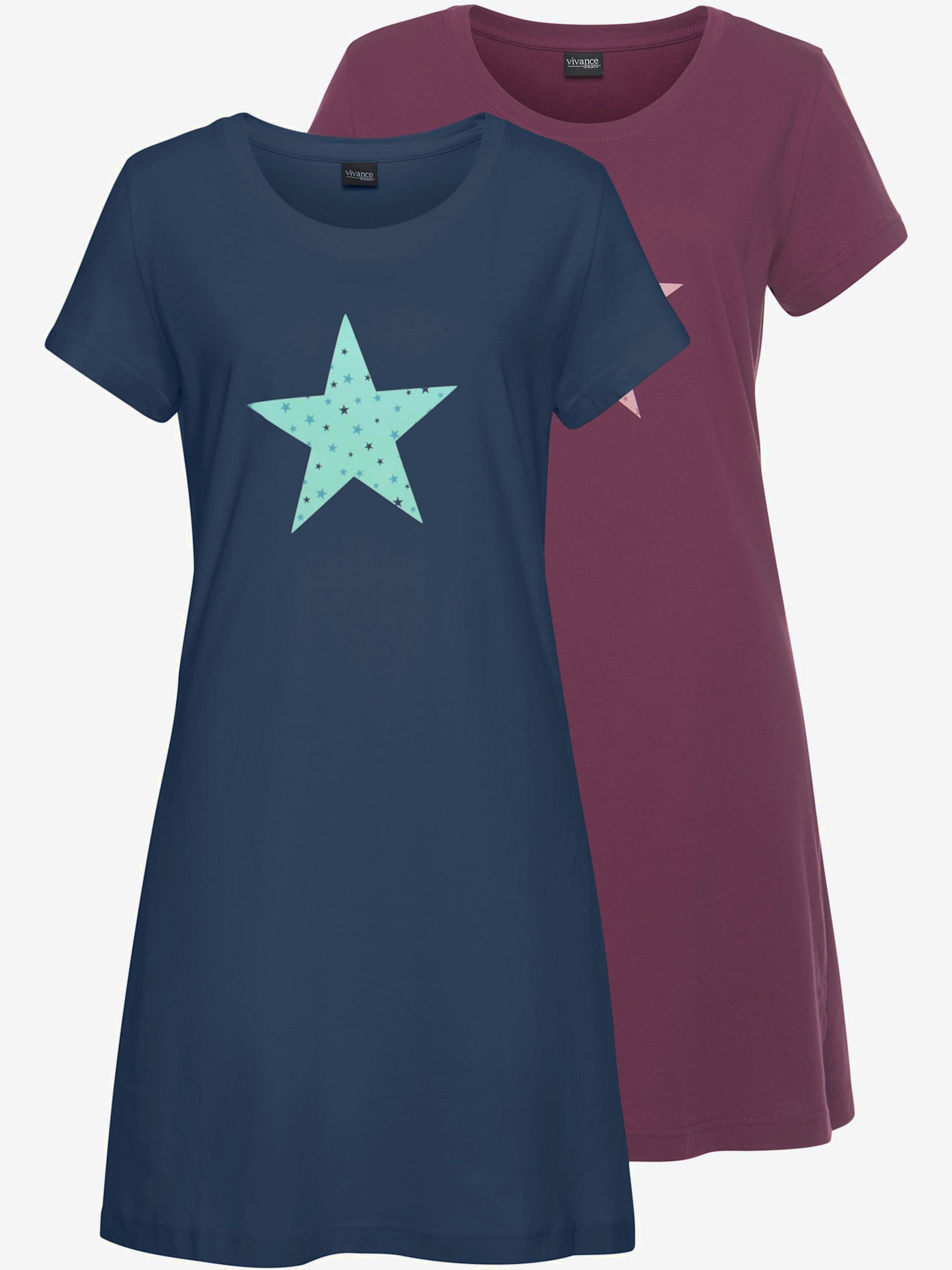 Lot de 2 chemises de nuit