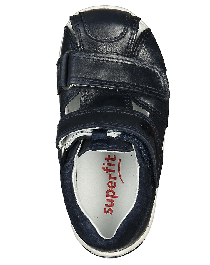 Lauflern-Sandalen FREDDY mit Zehenschutz in blau