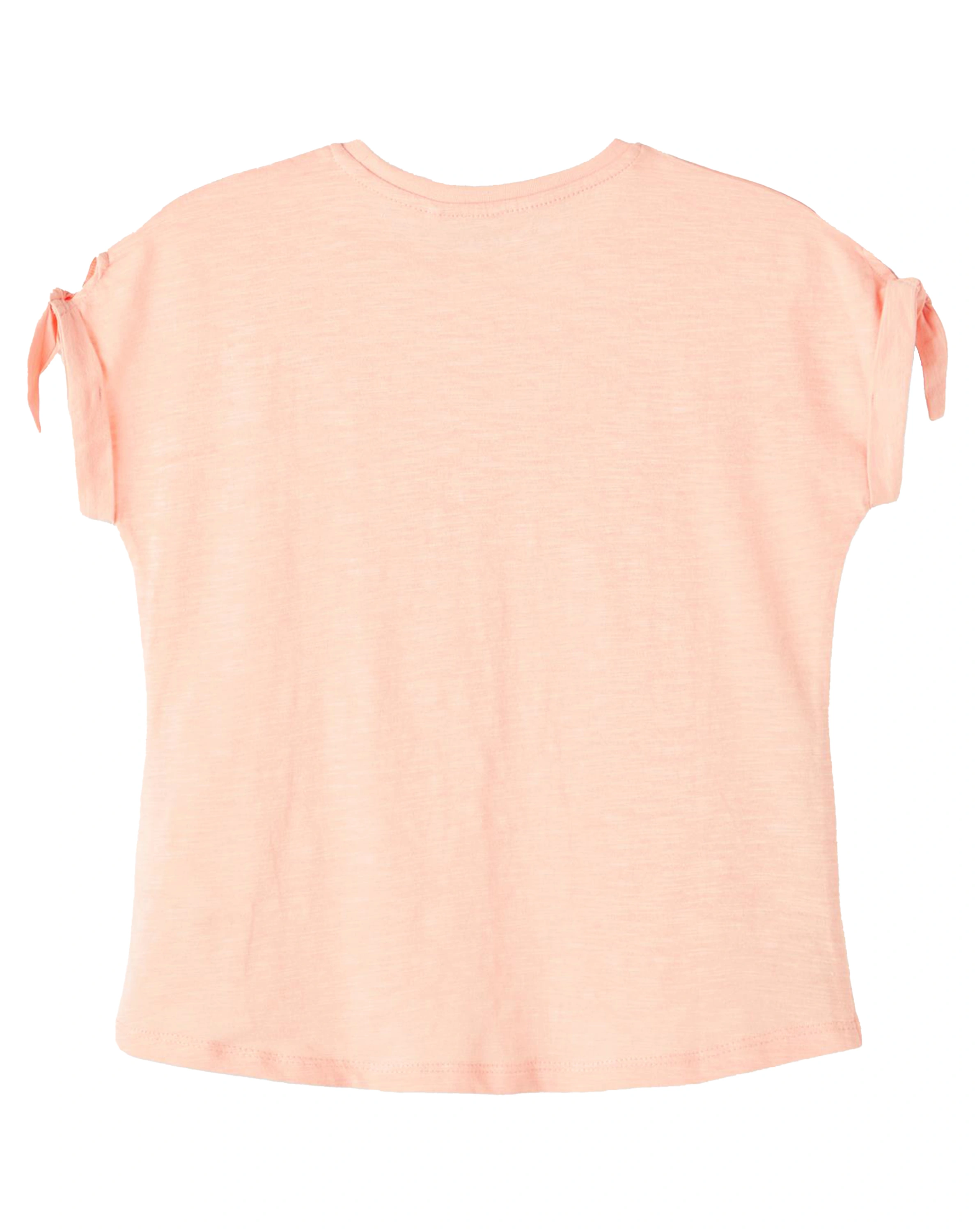 T-Shirt NKFVEET MIAMI BEACH in apricot blush