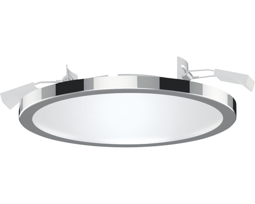 LED inbouwspot IP44 8W 540 lm 2700/4000K Ø 14,7/9 cm Aqua chroom 230V
