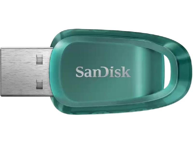 SanDisk USB-Stick Ultra Eco 128 GB USB-Stick mit 128 GB Speicherkapazität und 100 MB/s Lesegeschwindigkeit
