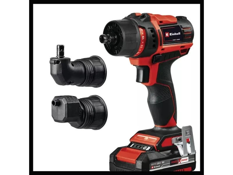 Einhell TE-CD 18/45, Pistolgreb boremaskine, Nøglefri, Børstet, 1,3 cm, 2 mm, 45 Nm