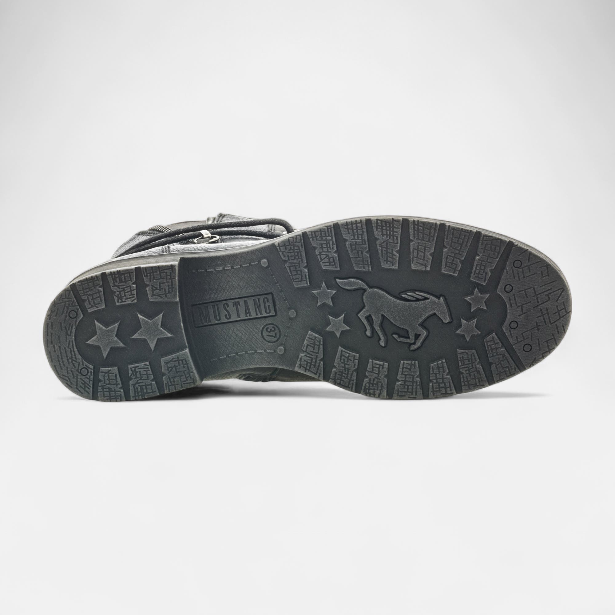 Bottines à lacets Femme noir