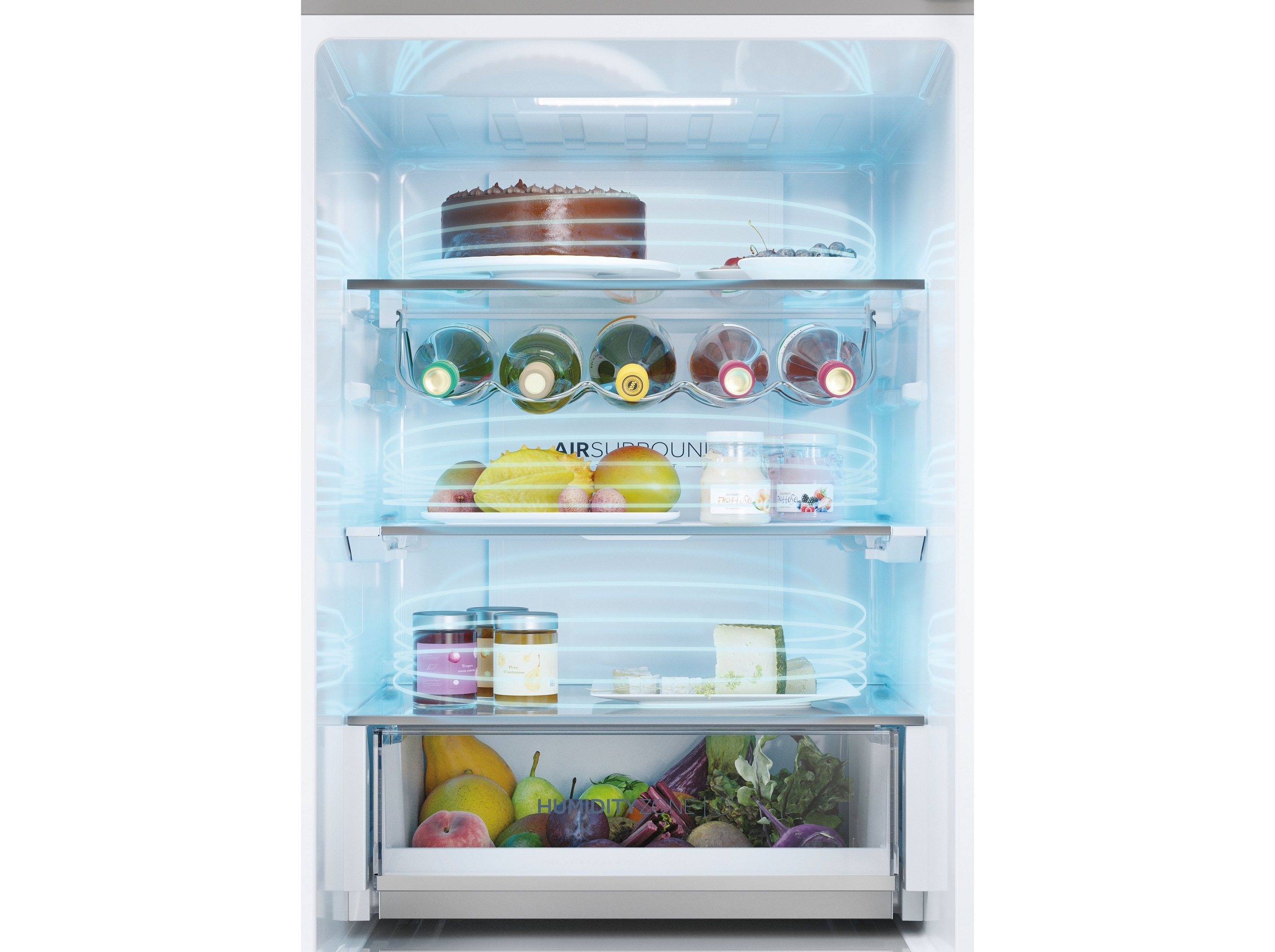 COMBINADO HAIER HDPW5618CNPK INOX C 352L NO FROST WI-FI