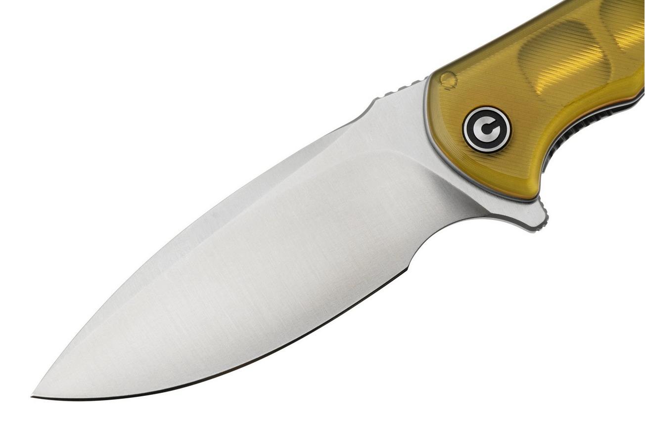 Civivi Mini Praxis C18026C-4, Satin D2, Polished Ultem, zakmes