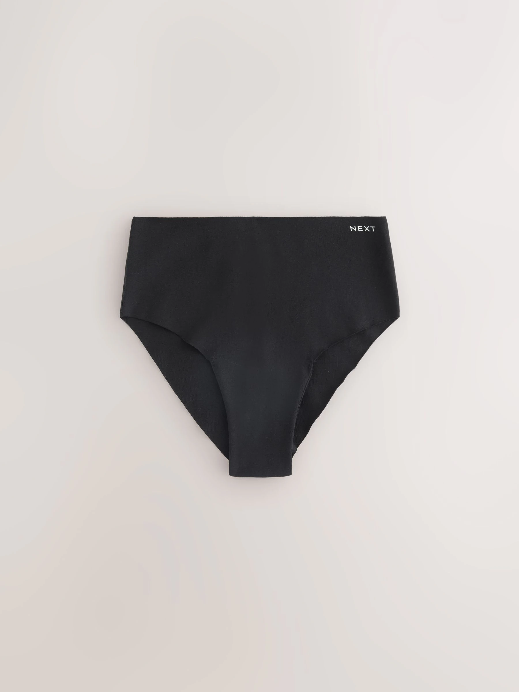 Crème/roze/zwart - Cotton Rich No VPL Knickers 3 Pack
