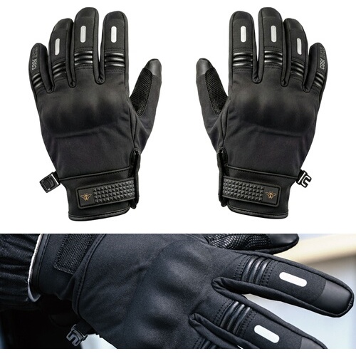 Gants moto Casr Niveau 1 KP Taille M Noir