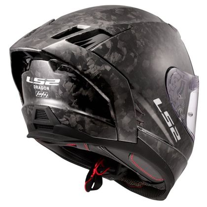 Casque LS2 FF807 DRAGON FORGED CARBON - Noir