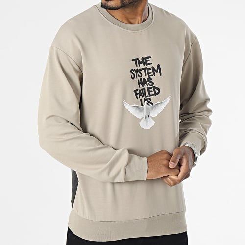 Sweat Crewneck Taupe