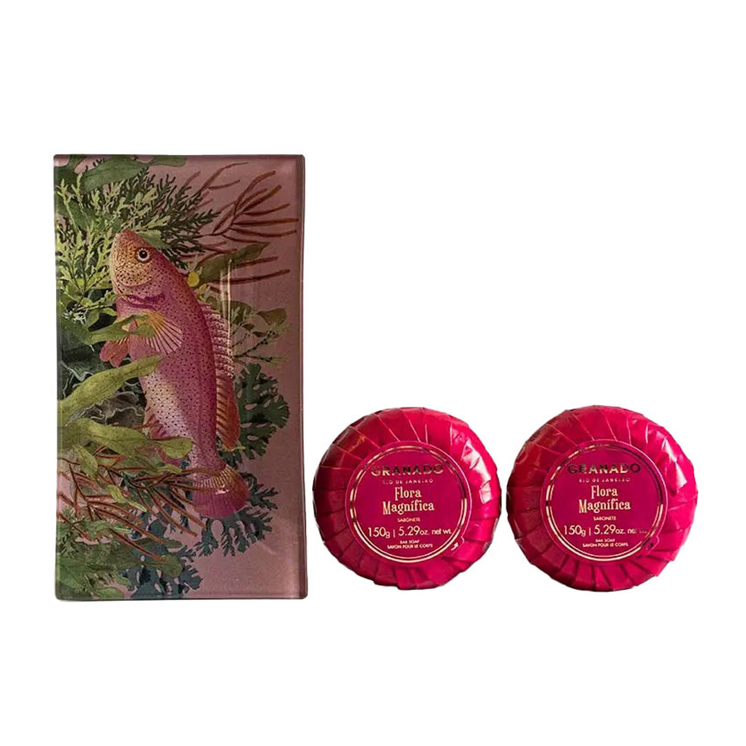 Flora Magnífica Duo Sabonetes & Porta-Objetos - 300gr
