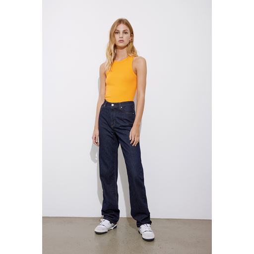 Envii Enbree Straight Jeans, Dark Blue Rinse, XL