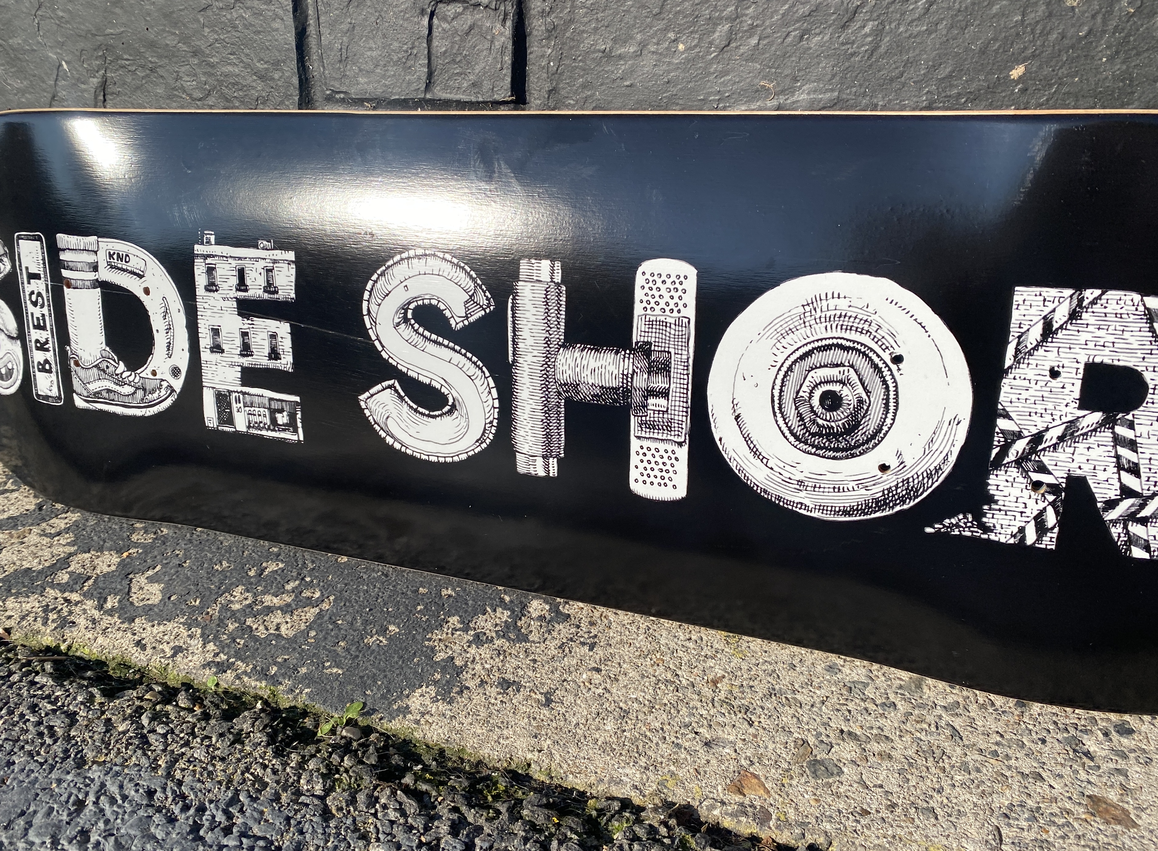 Side Shore LOGO Deck by Ivan Lemiègre 7.5
