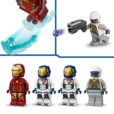 LEGO Super Heroes 76288 Iron Man og Iron Legion mot Hydra-soldat