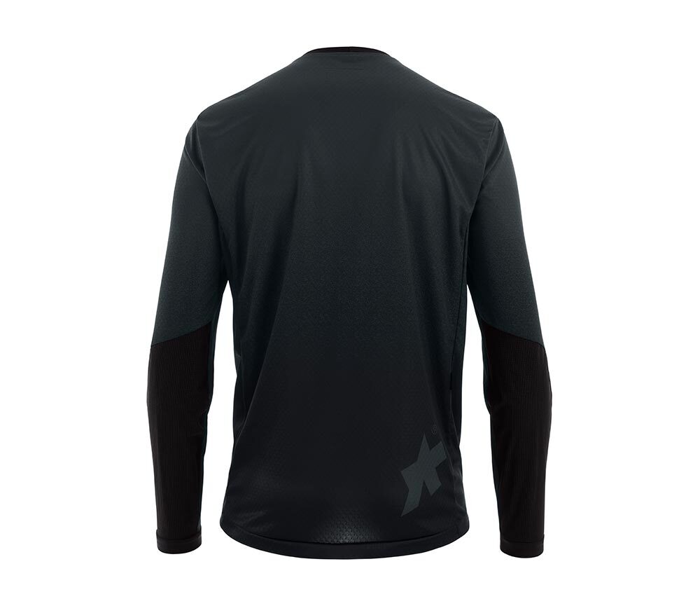 Assos Trail T3 MTB Fietsshirt Lange Mouwen Donkergrijs Heren