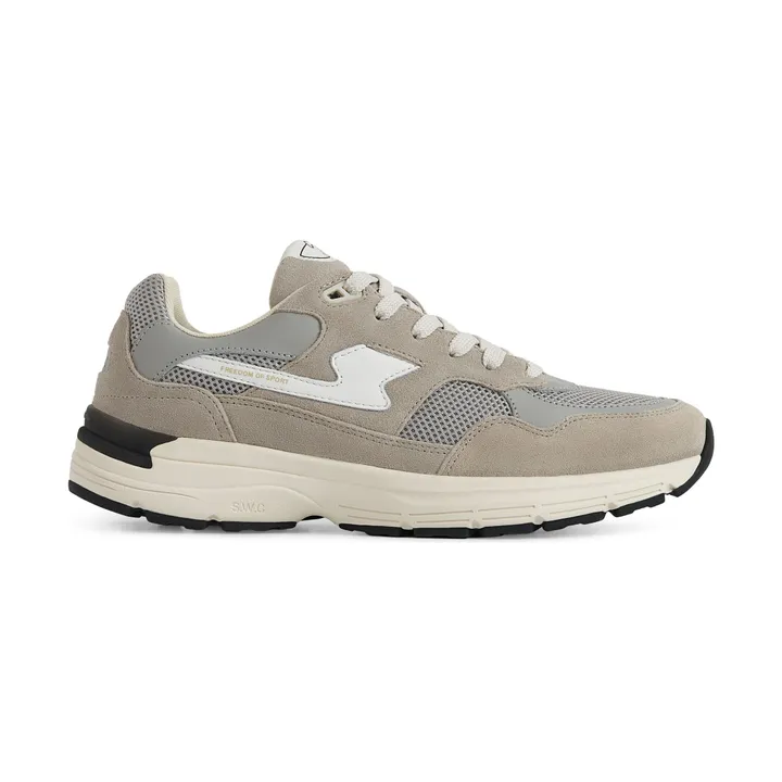Stepney Workers Club Baskets Amiel S-Strike Suede Mix | Gris